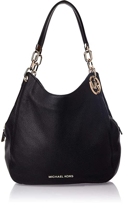 michael kors large chain shoulder tote black|michael kors neue kollektion.